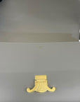 Celine Light Grey Leather Medium Triomphe Bag