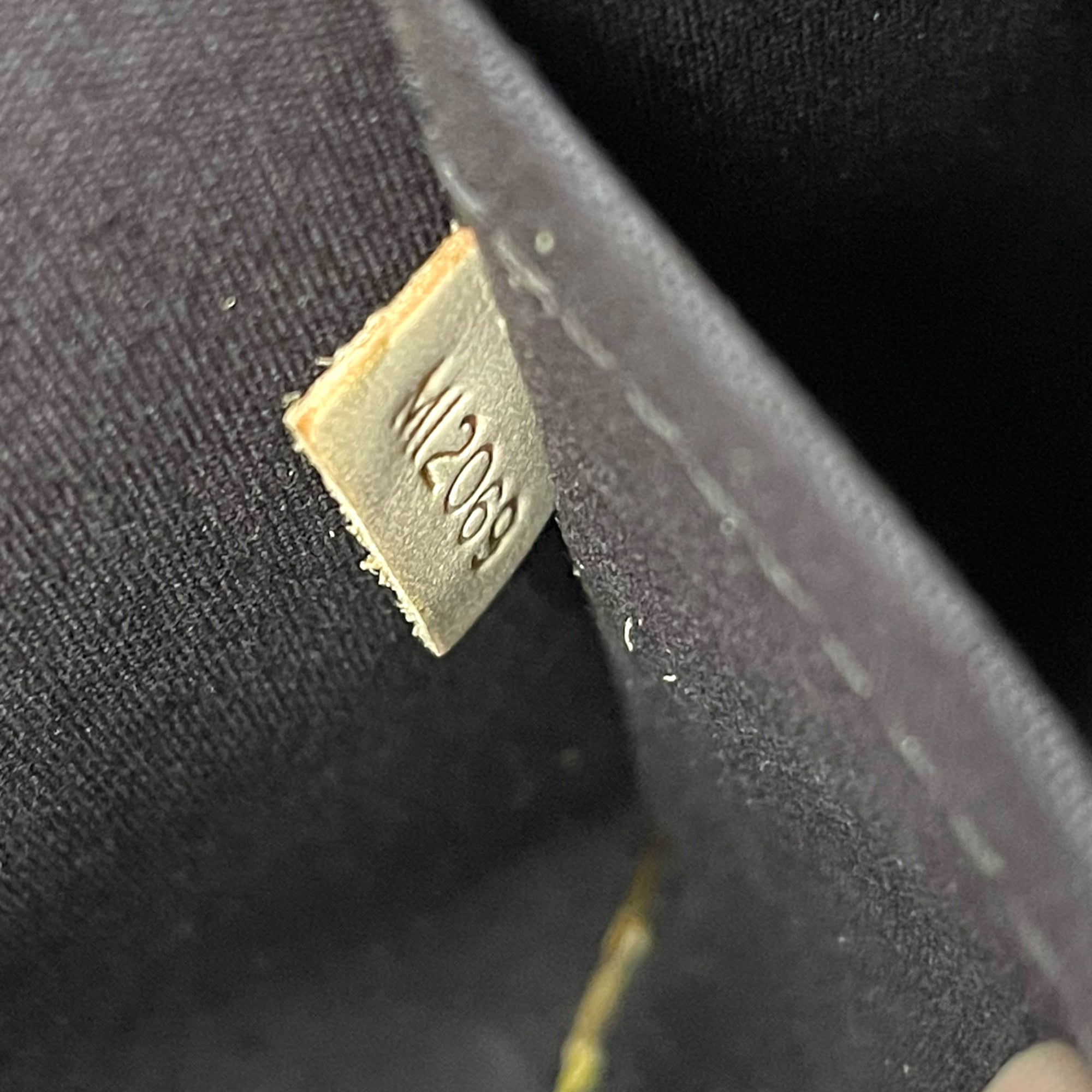 Louis Vuitton Amarante Monogram Vernis Alma PM Bag