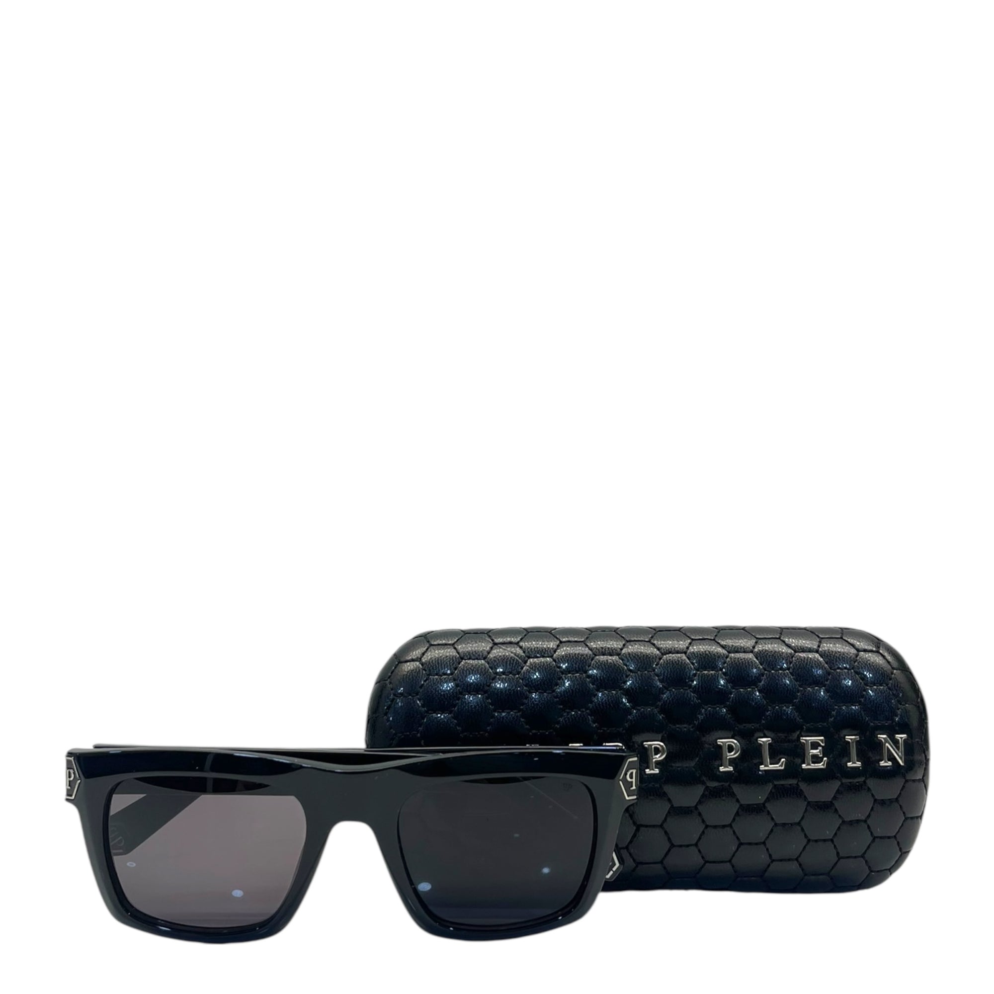 Philipp Plein Daily Masterpieces Men's Sunglasses - Dark Grey