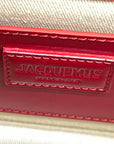 Jacquemus Red Patent Leather The Large Bambino Bag