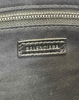 Balenciaga ‘21 Resort Collection Language Logo Sand Tote Bag