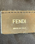 Fendi Black Nylon and Leather Monster Eyes Backpack
