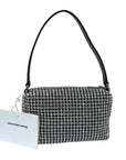 Alexander Wang Heiress Pouch In Crystal Mesh Medium