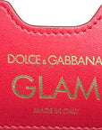 Dolce & Gabbana Red Crown Men Patch Crossbody