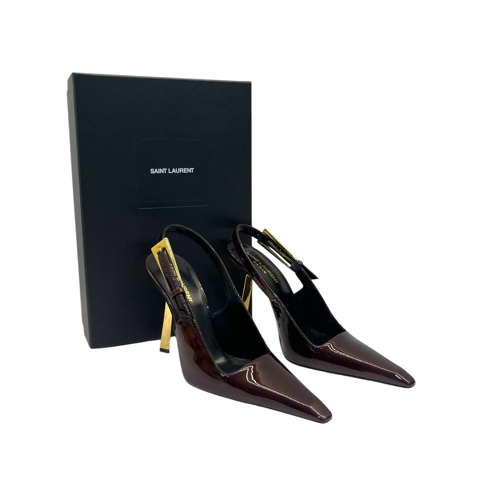 Yves Saint Laurent Lee Slingback Heels Size EU 38