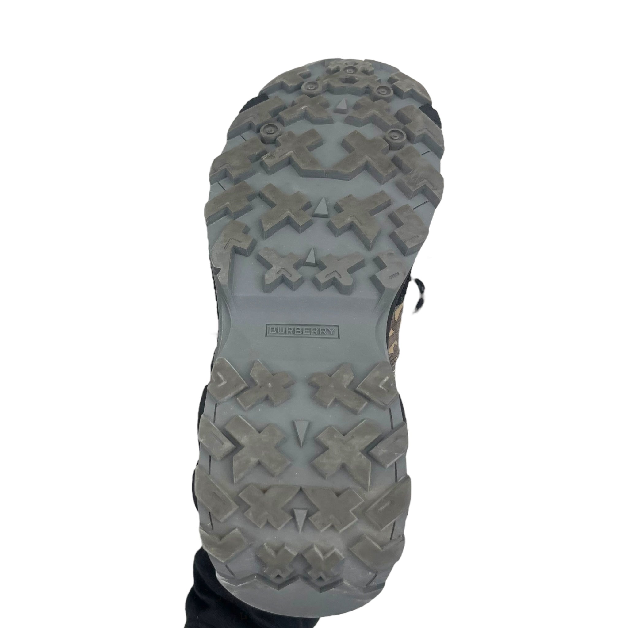 Burberry Monogram Stripe Tor Hiking Boots EU 36.5