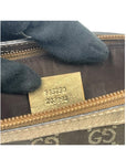 Gucci Bronze Guccissima Pochette Clutch Bag