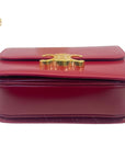 Celine Red Calfskin Leather Crossbody Bag