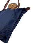 Longchamp Navy Foldable Large Tote Bag