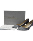 Jimmy Choo Romy 60 Triple Glitter Pump EU 36