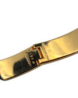 Hermes Clic Clac H Enamel Gold Plated Bracelet