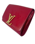 Louis Vuitton Patent Leather Louise MM Clutch