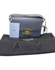 Celine Grey Leather Teen Triomphe Bag