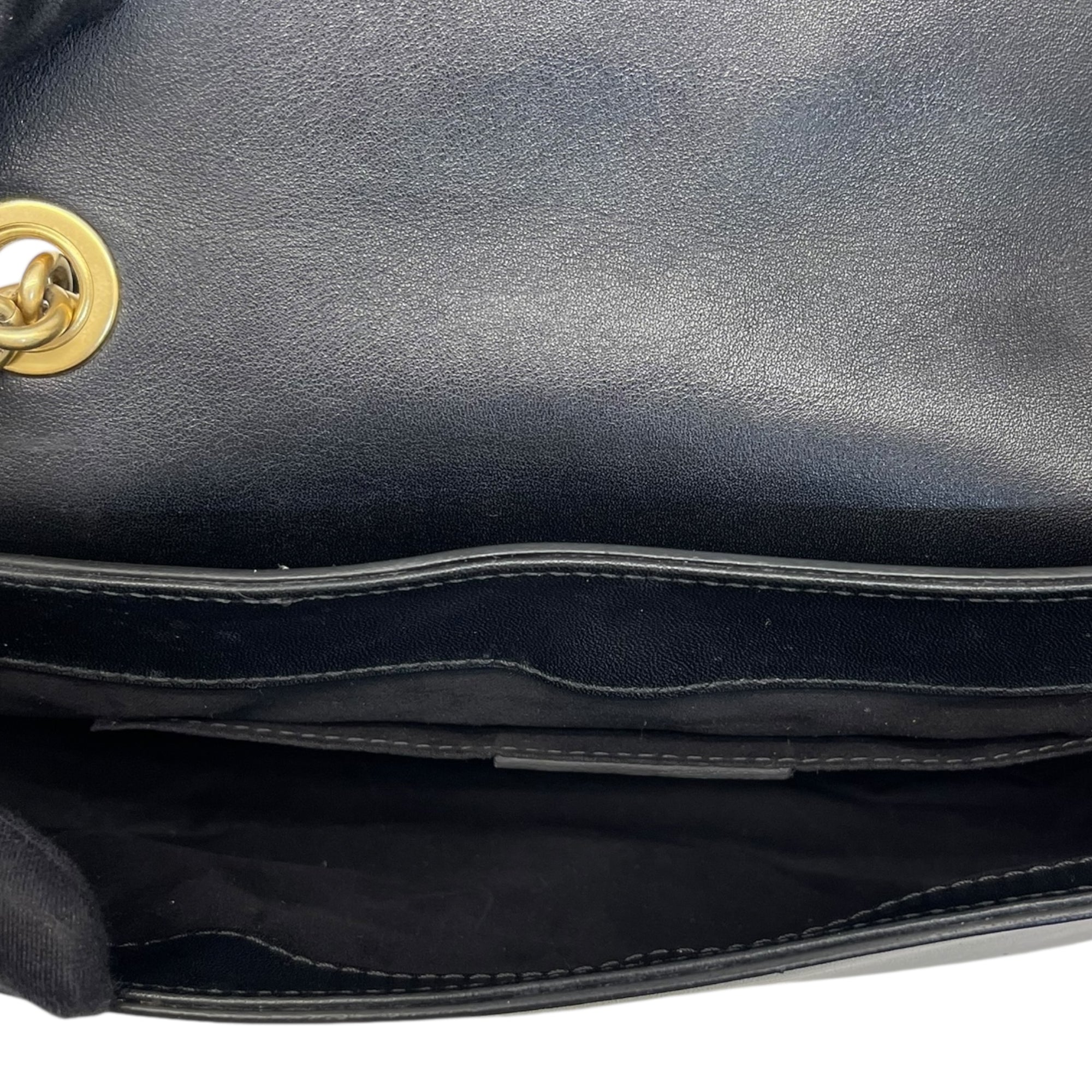 Roberto Cavalli Black Leather Crossbody Bag