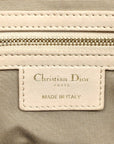 Dior Pink Cannage Quilted Soft Leather Medium Shopping Tote Bag