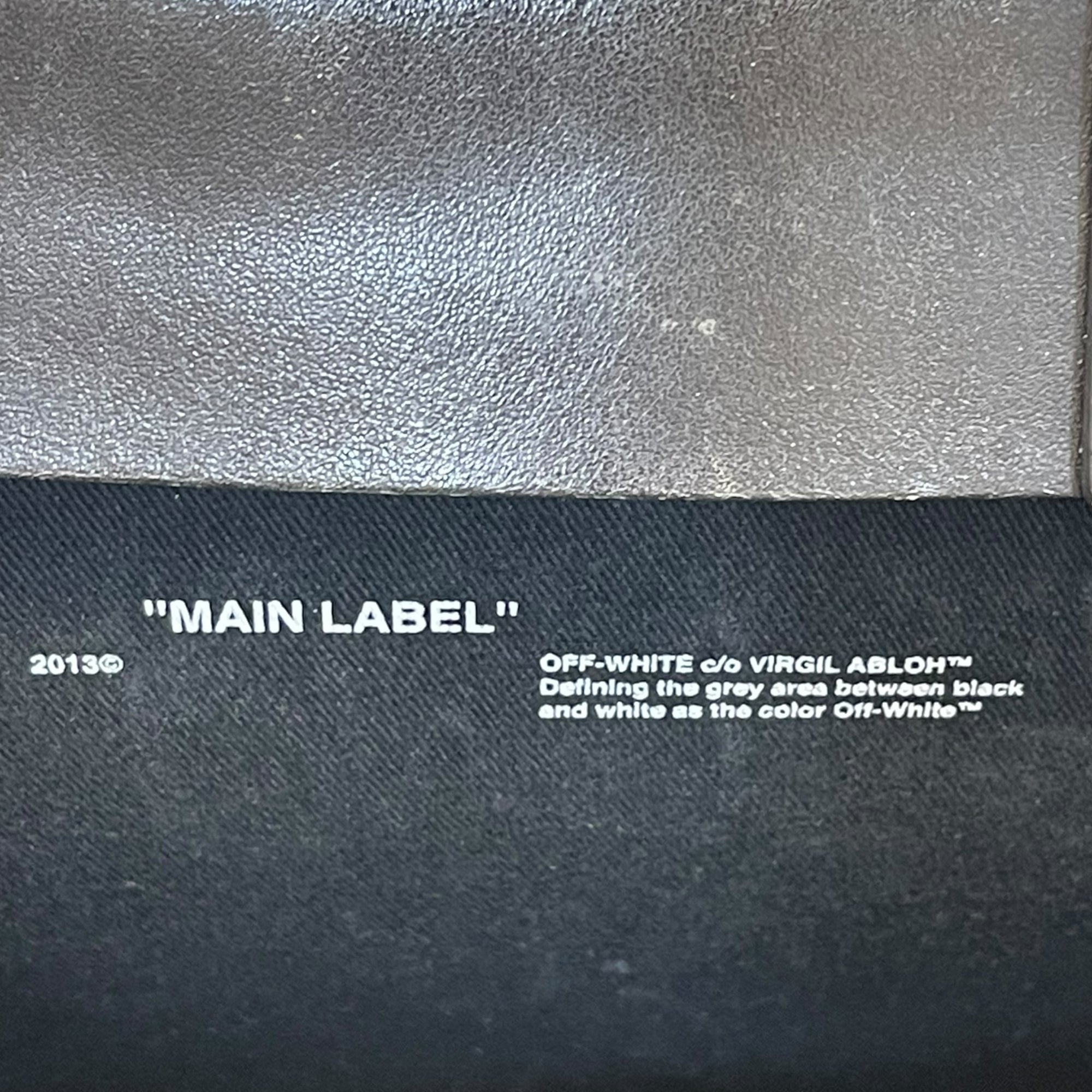 Offwhite ""sculpture"" tote bag fall/winter 2017-2018