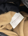 Bottega Veneta Black Intrecciato Woven Leather Maxi Veneta Hobo Bag