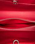 Louis Vuitton Capucines Rubis Taurillon Leather MM Bag