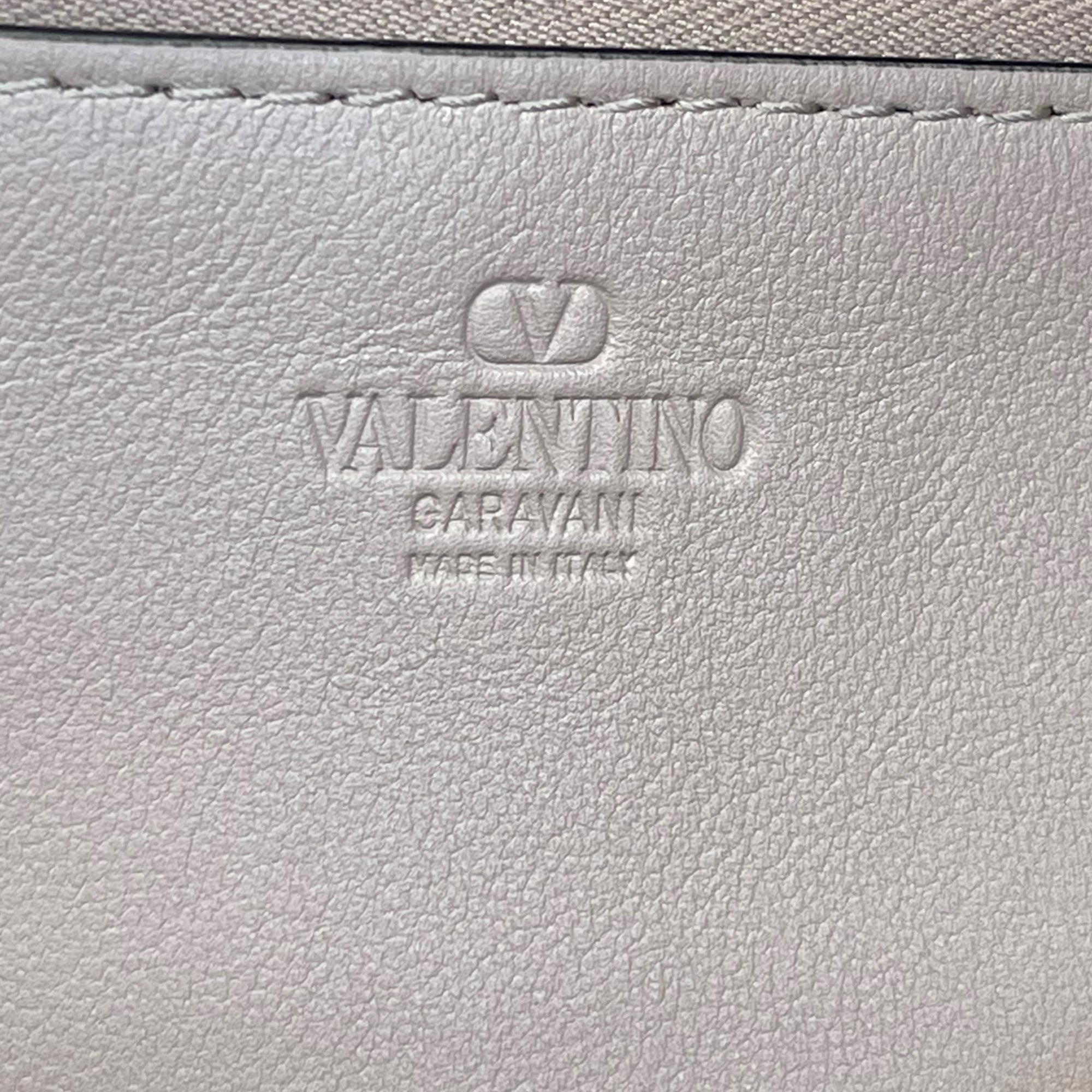 Valentino Garavani VLogo Leather Tote Bag