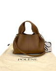 Polène Numéro Neuf Mini Textured Camel
