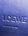 Loewe Barcelona Navy Blue Leather Bag