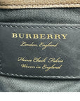 Burberry Mason House Check Canvas And Leather Diaper Tote Bag