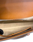 Gucci Lady Web Shoulder Bag GG Canvas Small Brown Bag