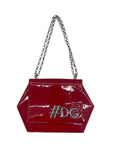 Dolce and Gabbana Red Patent Leather Bag