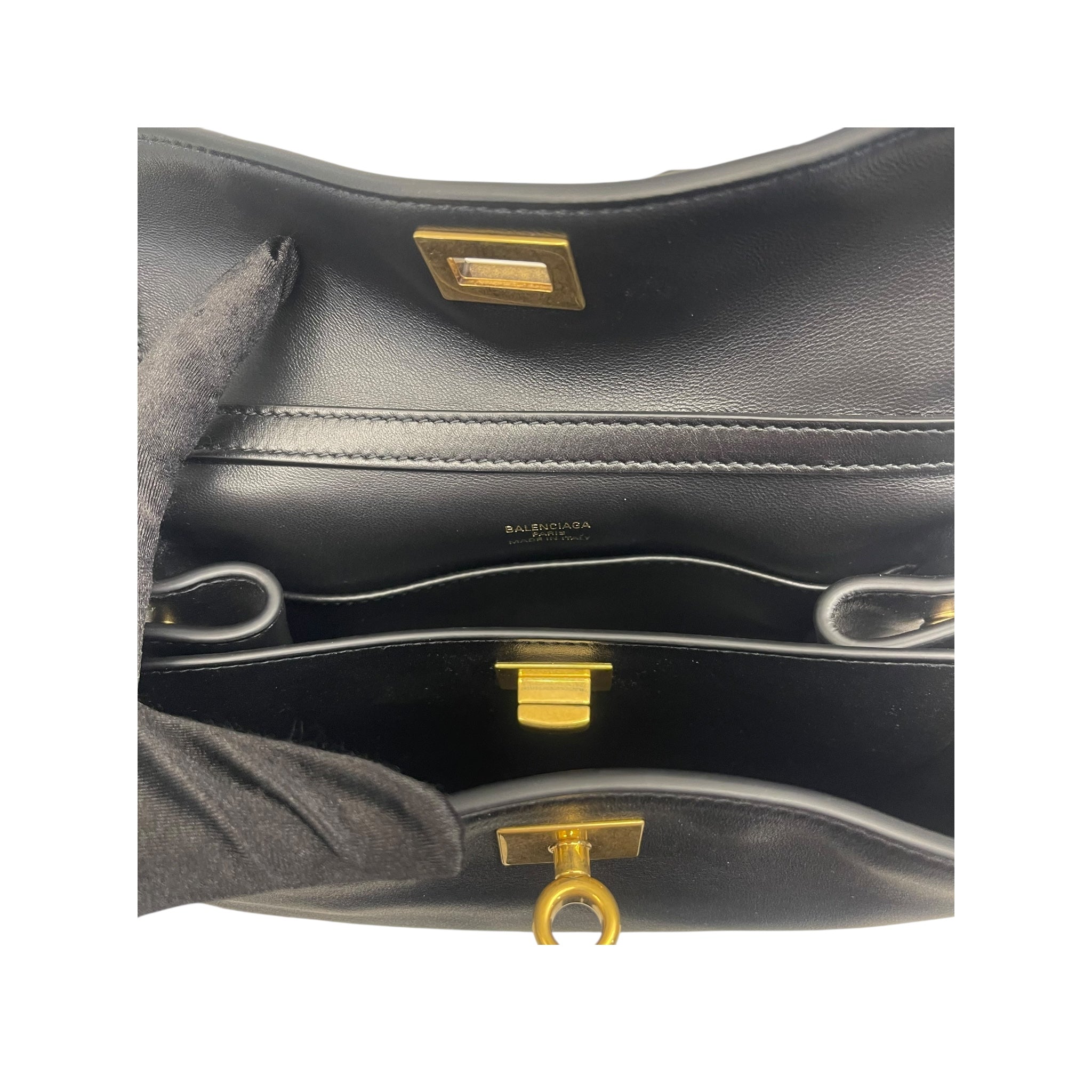 Balenciaga Rodeo Mini Black Leather Bag