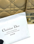 Dior Beige Quilted Leather Large Miss Dior Flap Bag