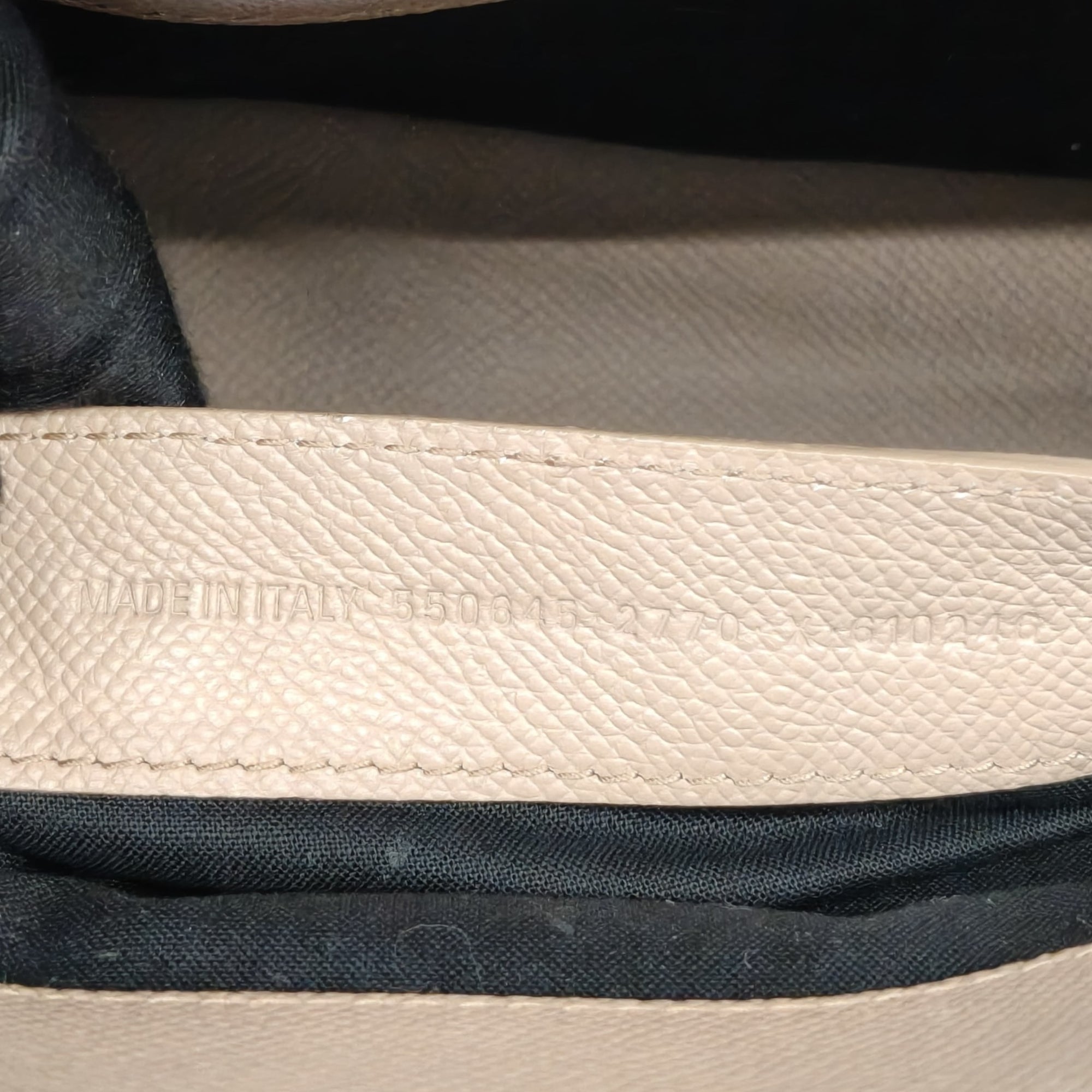 Balenciaga Beige Leather XXS Ville Satchel
