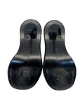 JW ANDERSON BLACK SLIP ON HEELS EU 39