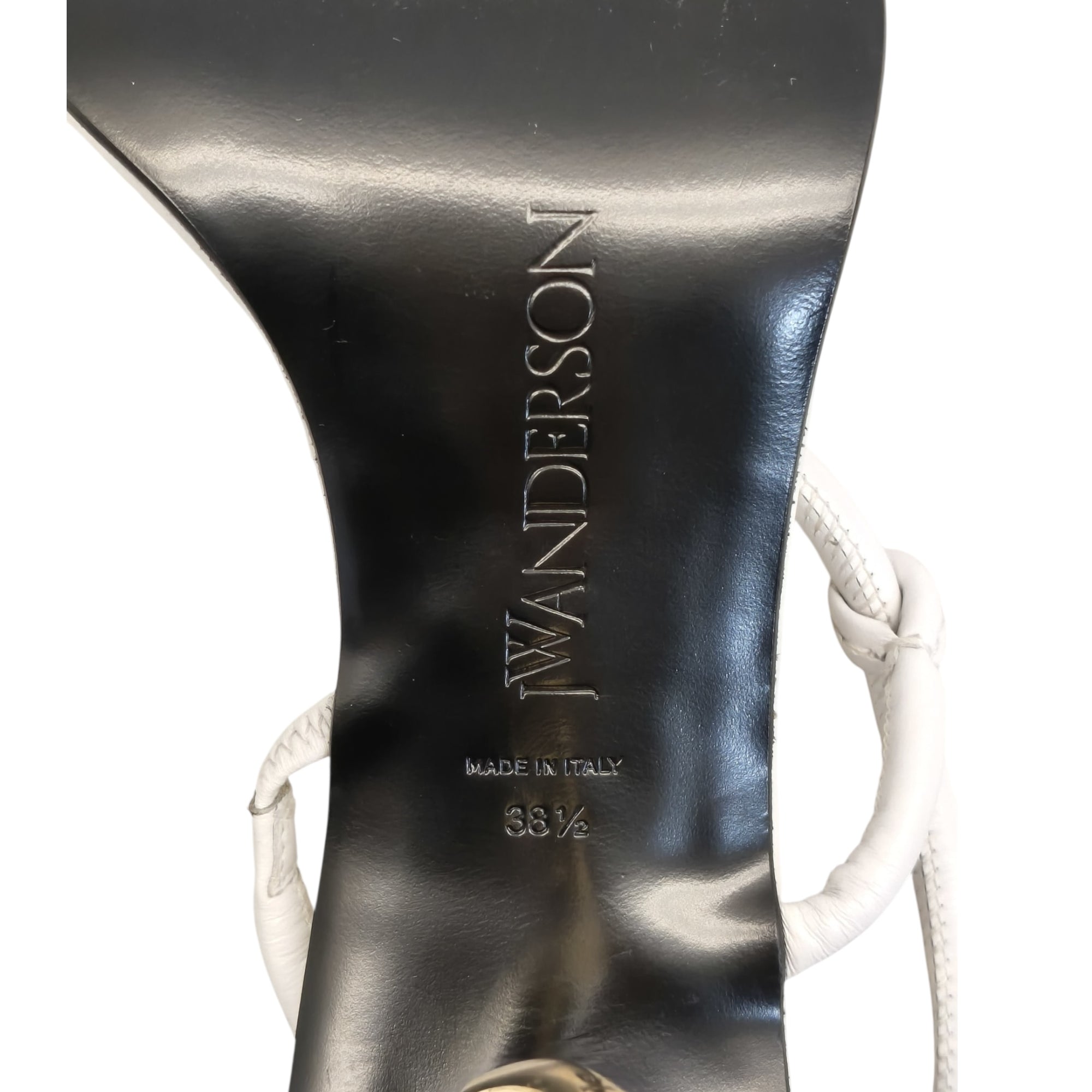 JW Anderson Chain-Heel Strappy Sandals EU 38.5