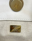 Chanel 2022 Enamel Medium Deauville Tote Bag