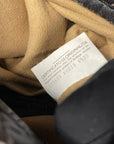 Bottega Veneta Black Intrecciato Woven Leather Maxi Veneta Hobo Bag