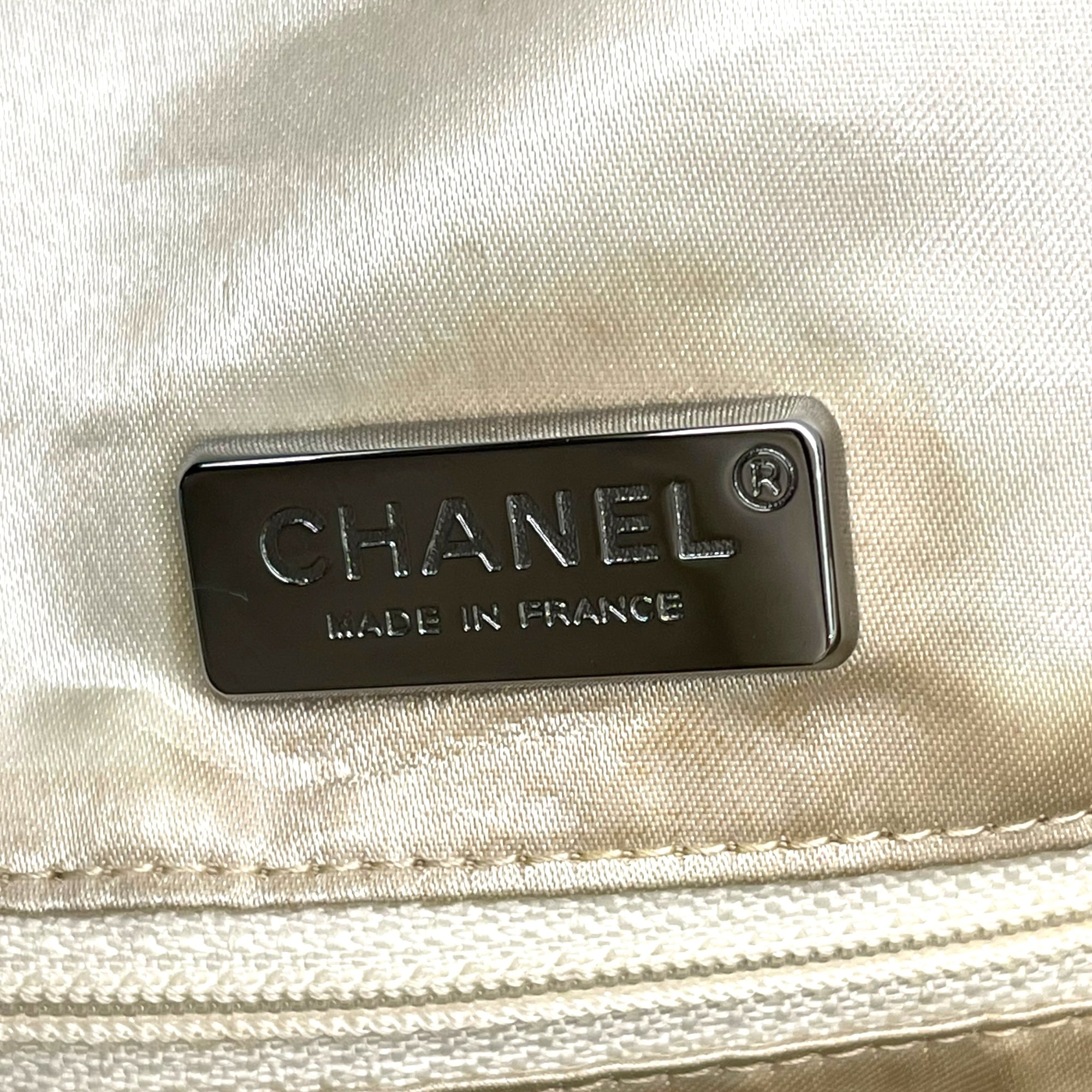 Chanel Metallic CC Hobo Bag