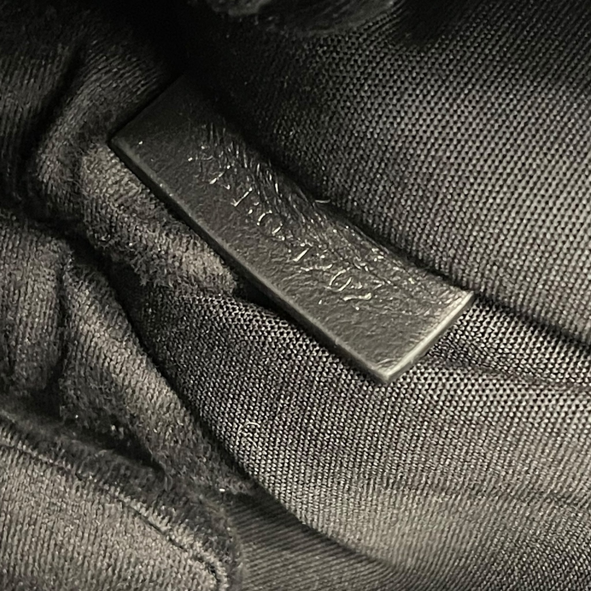 Christian Dior Rider Toile CD Diamond Black Backpack Bag