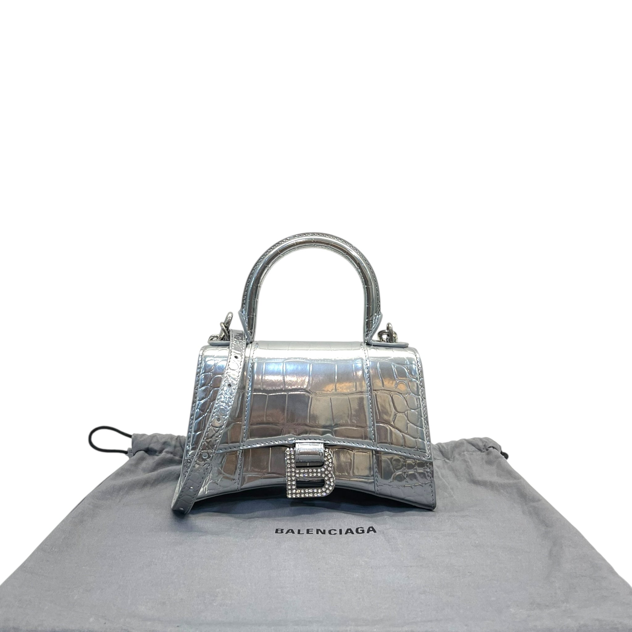 Balenciaga Hourglass XS Leather Bag