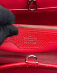 Louis Vuitton Capucines Rubis Taurillon Leather MM Bag