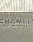 Chanel Heart Bag Metallic Silver Lambskin
