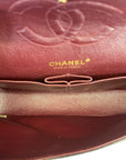 Chanel Medium Classic Double Flap Bag Black Lambskin