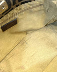 Fendi Zucca Canvas & Leather Borsa Chef Tote Bag