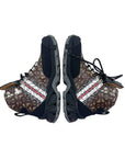 Burberry Monogram Stripe Tor Hiking Boots EU 36.5