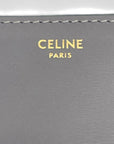 Celine Grey Calfskin Leather Crossbody Bag