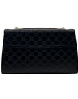 Gucci Black Guccissima Leather Emily Chain Shoulder Bag