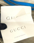 Gucci Blue Leather Medium Diana Bamboo Shoulder Bag
