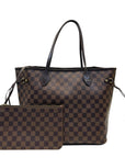 Louis Vuitton Damier Ebene Canvas Neverfull MM Bag