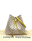 Louis Vuitton Neonoe Damier Azur Pineapple Shoulder Bag