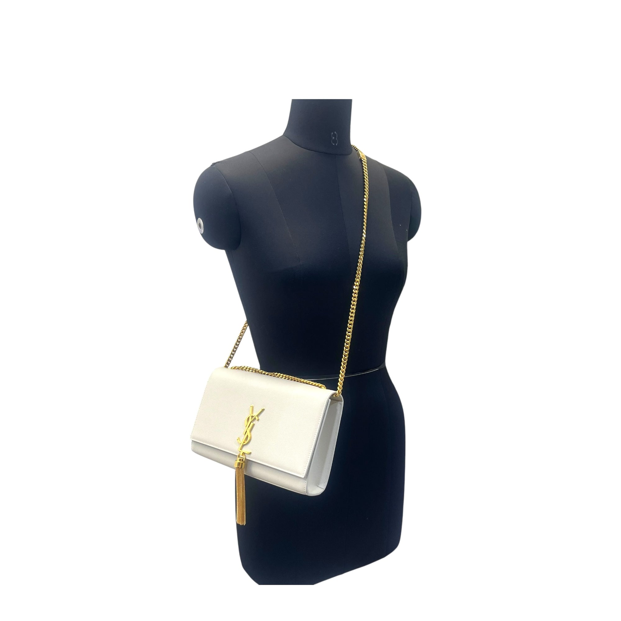 Yves Saint Laurent Kate Medium in White