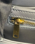Celine Grey Calfskin Leather Crossbody Bag